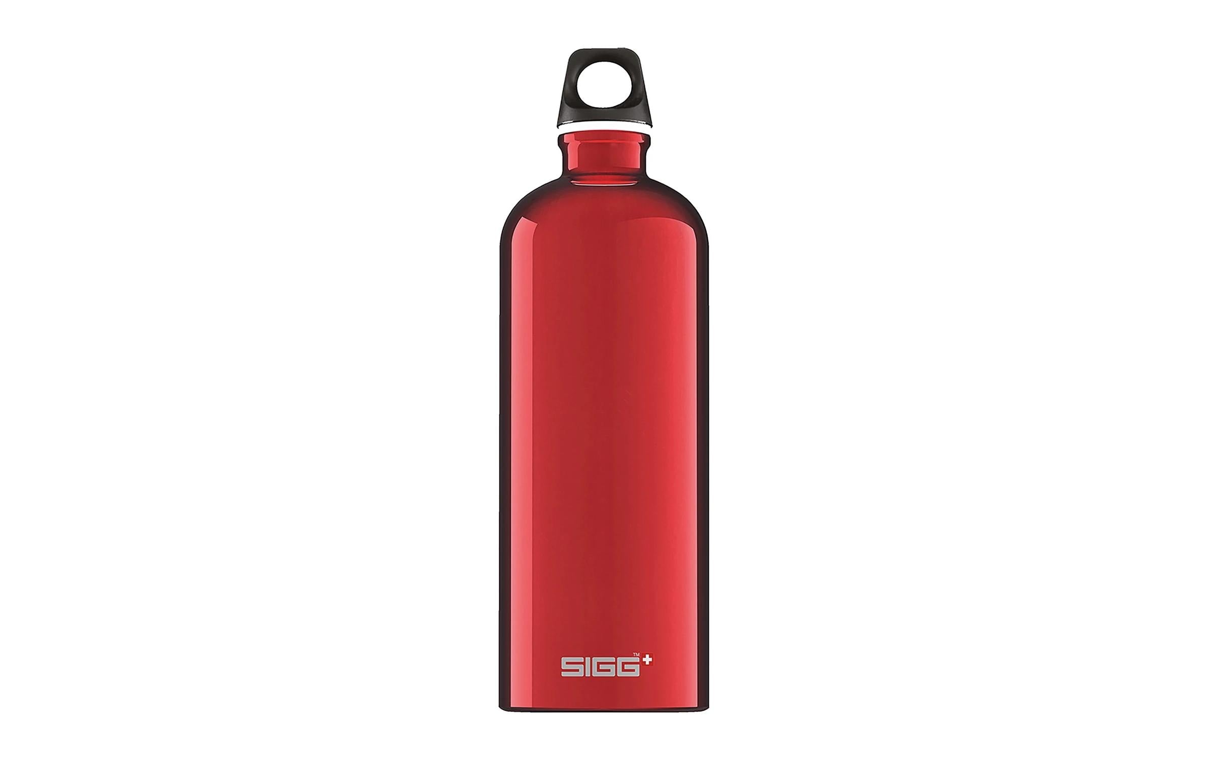 SIGG  Flasche Traveller, 1L Red, Aluminium