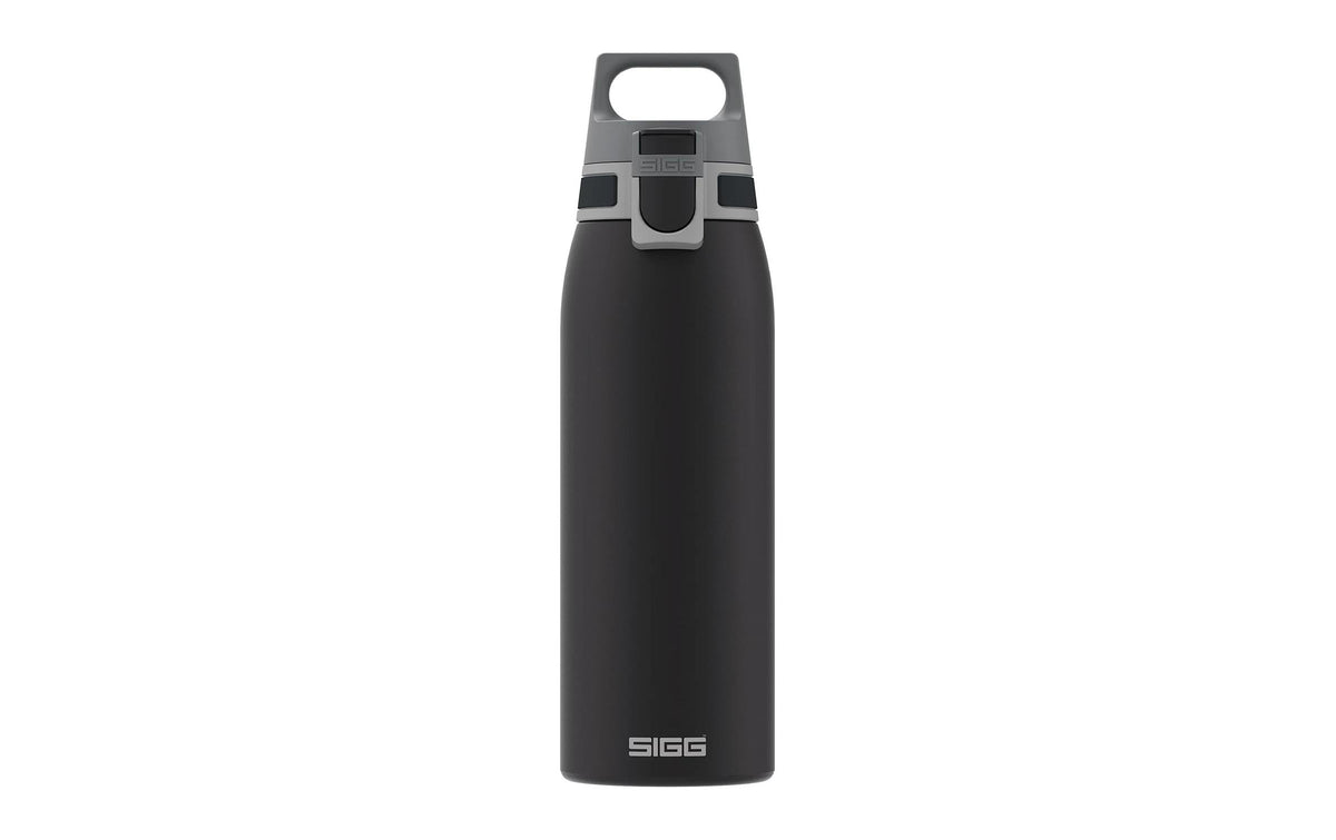 SIGG  Flasche Shield One, 1L Black, Edelstahl
