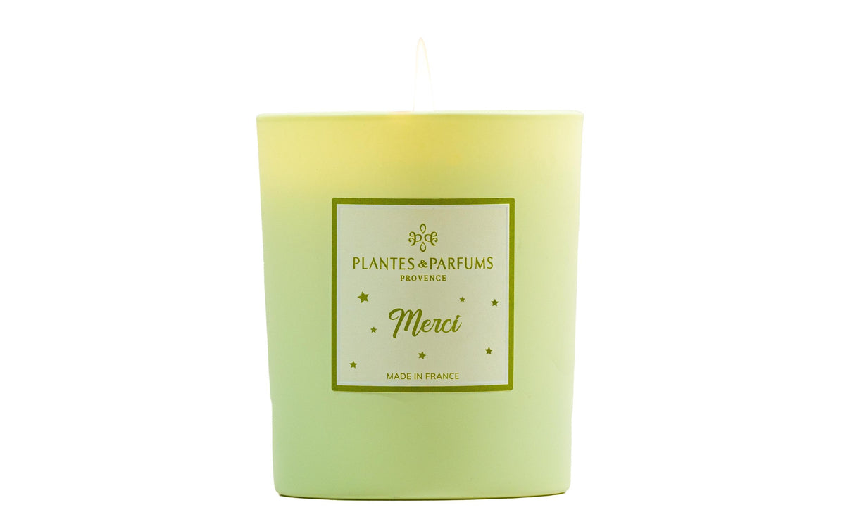 Plantes & Parfums Duftkerze Merci Fleur de Jasmin