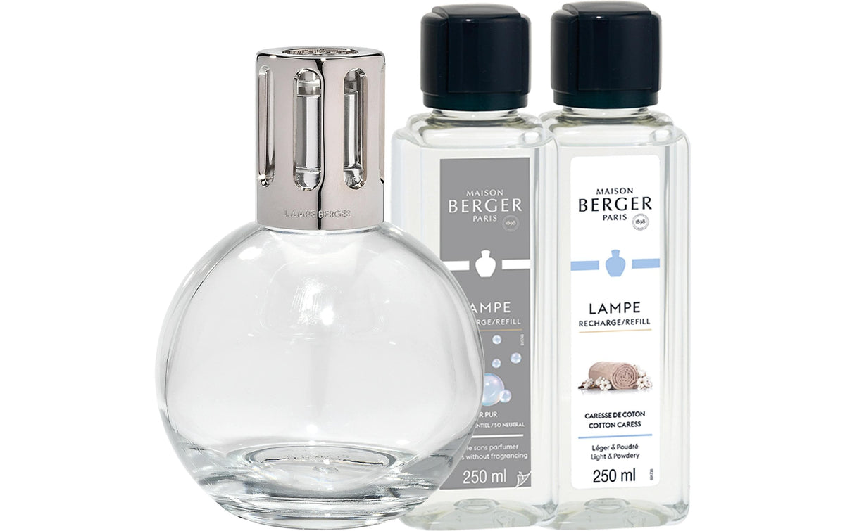 Maison B. Set Essentielle rund Transparent + 2x 250ml Duft