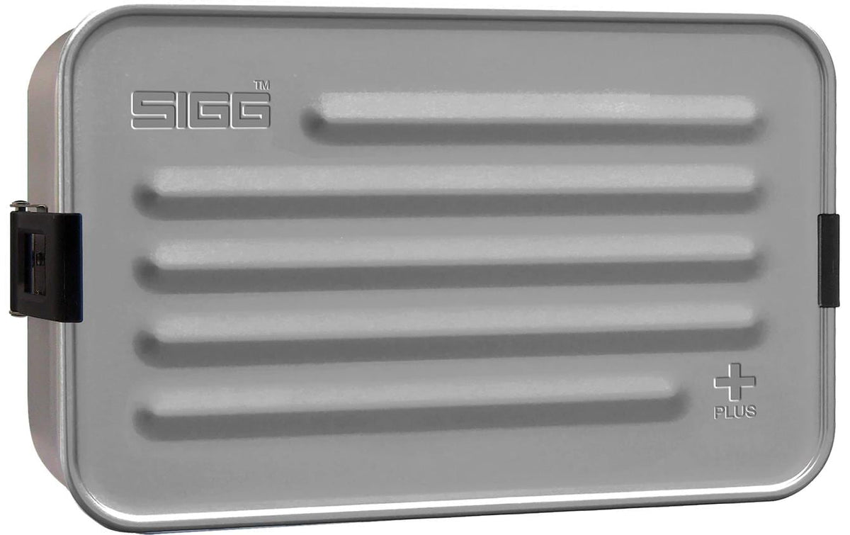 SIGG Lunchbox Metal Plus, 1.4L Alu,Aluminium,6.3x24.5x14.6cm (HxLxB)