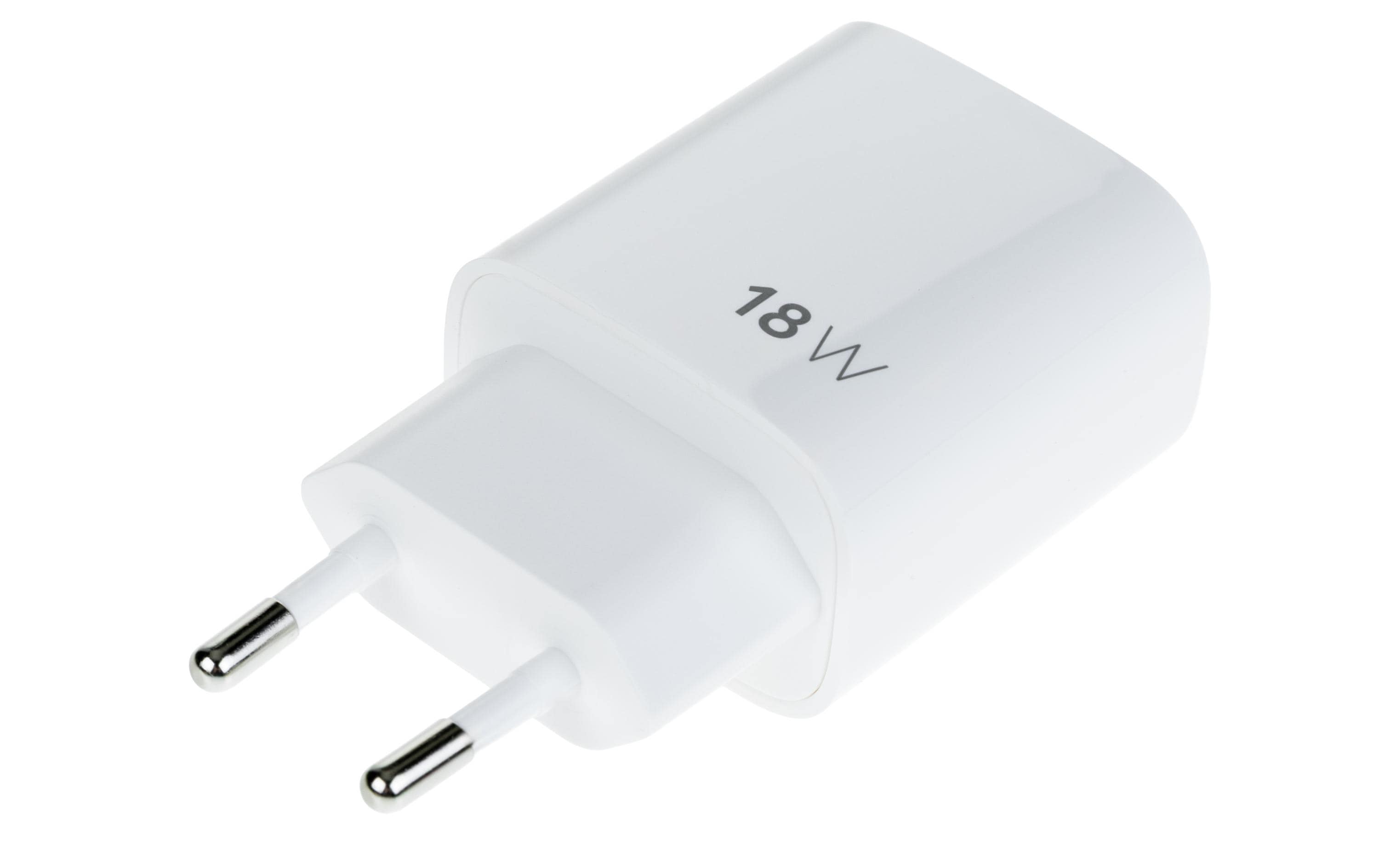 NIZE WL Wallcharger USB-A 18W weiss