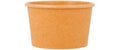Webstar Glacébecher 240ml 50 Stk Karton, braun, Ø 94 x 55 mm
