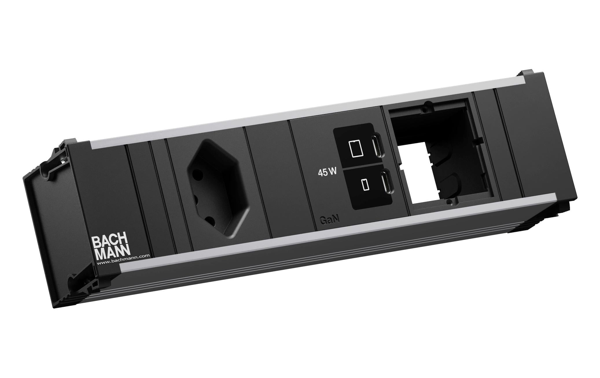 CONI S 1xT13 1xUSB C/C 45W 1xCM 0,2m
