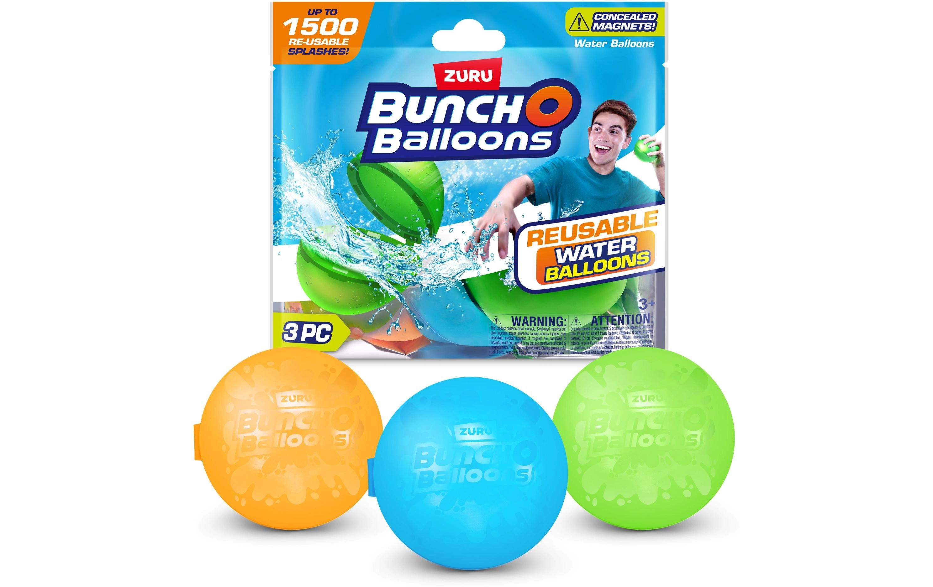 Bunch O Balloons 3er Wasserballoons Series 2 / Assortiert
