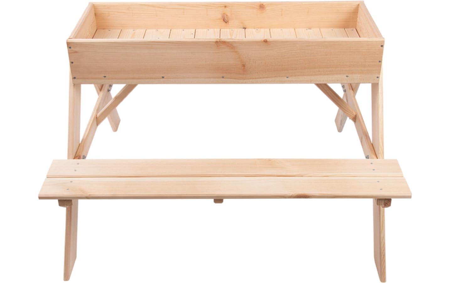 Picknicktisch mit Sandkasten