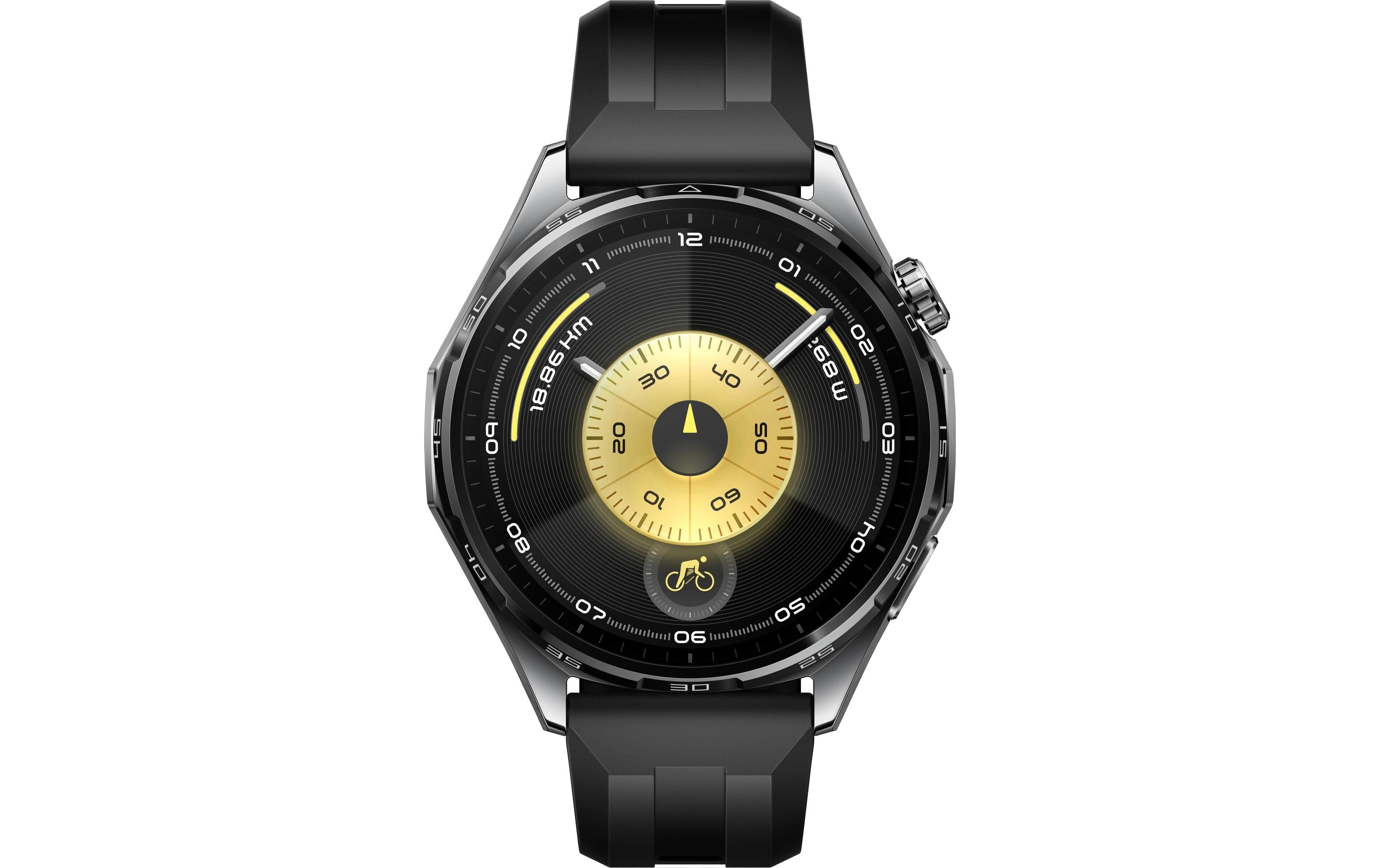 Huawei GT 6 Schwarz 46mm, 1.47" AMOLED Display