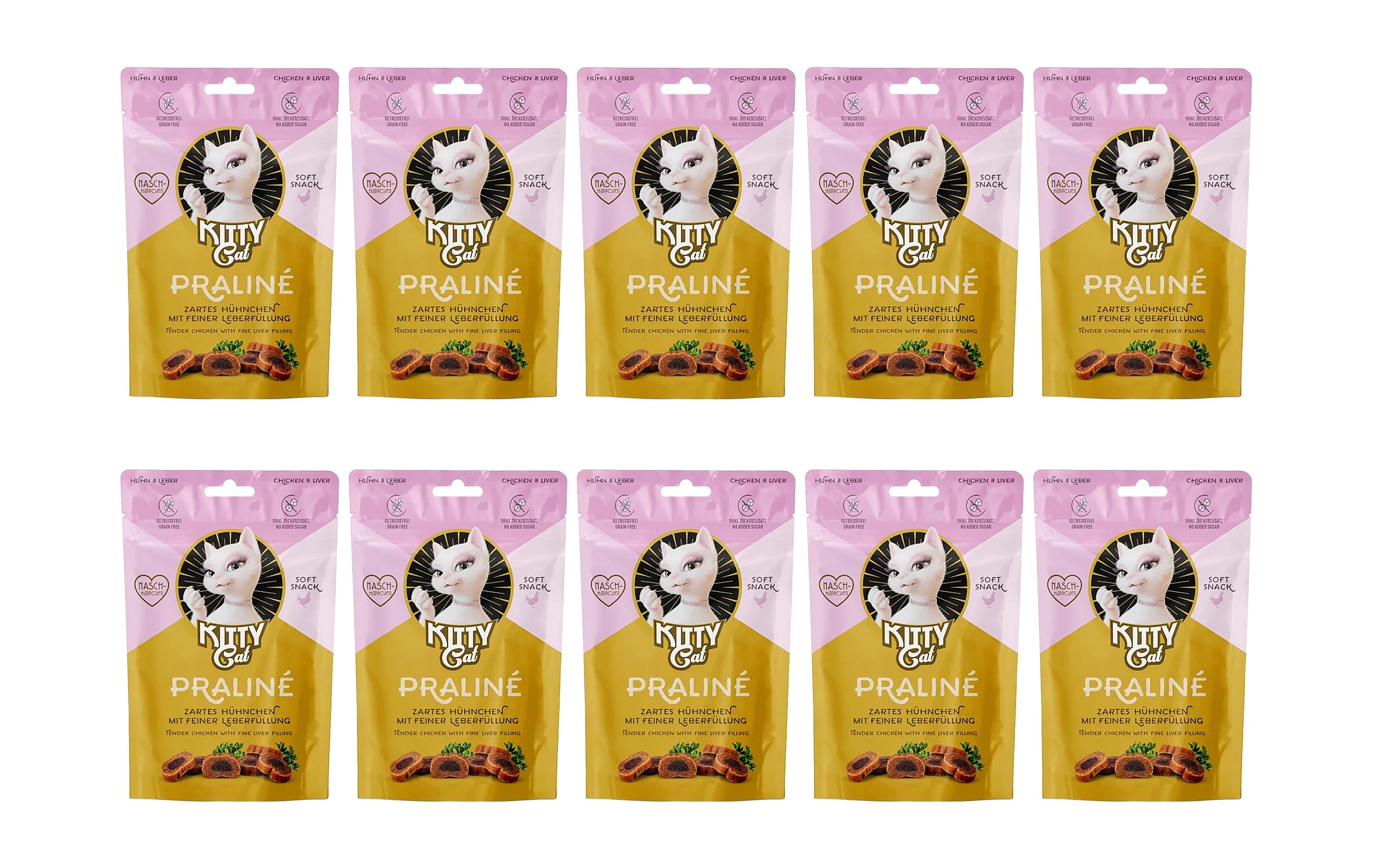 KittyCat Praliné Huhn, Leber KIT 10x50 g