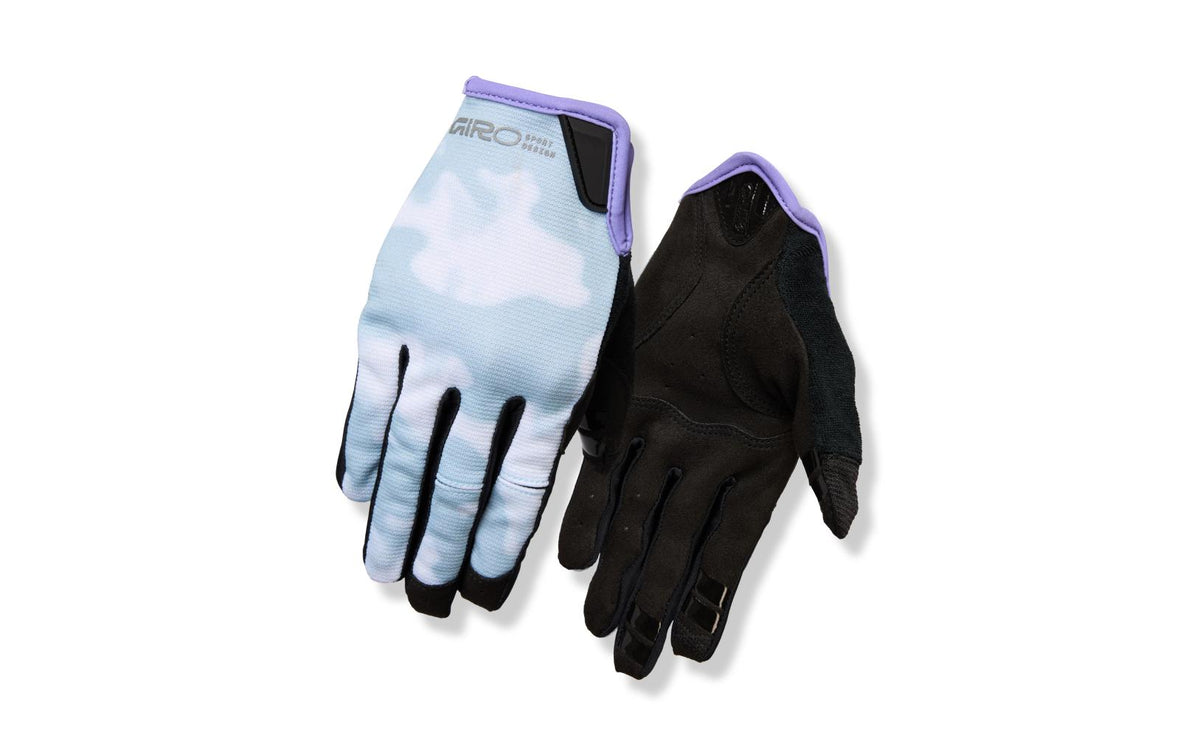Giro La DND Glove, M, sky blue pulse Damen, Velohandschuhe lang