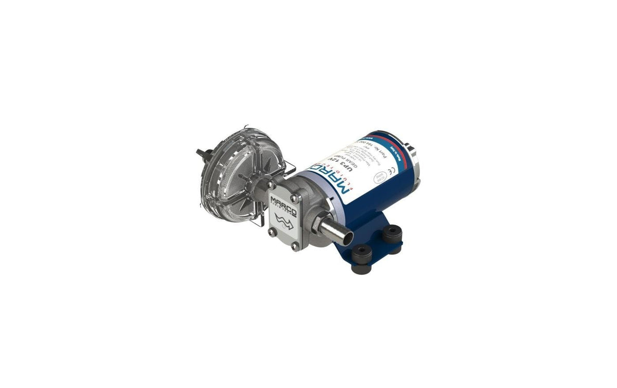 Marco UP3 Diesel und Frostschutzmit. Pumpe 15  l/min 12V 2bar