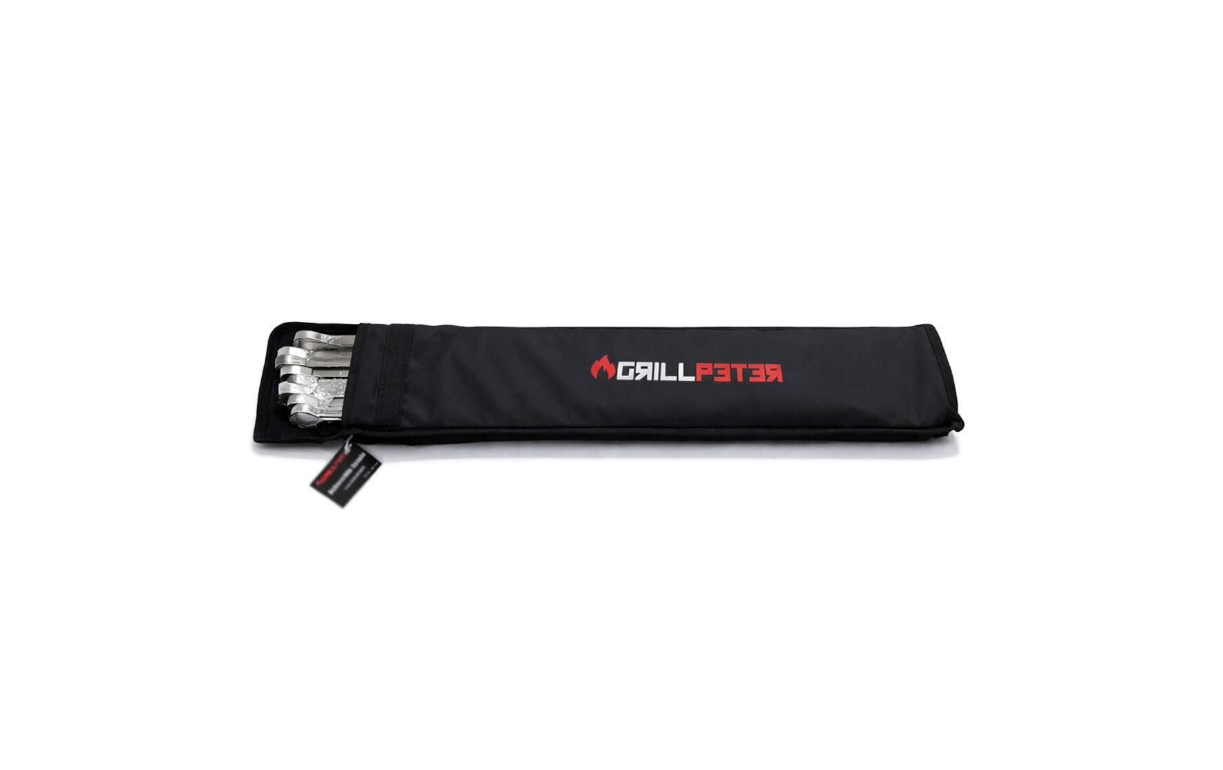 Schaschlik Spiesse Edelstahl 20 Spiesse 50 cm
