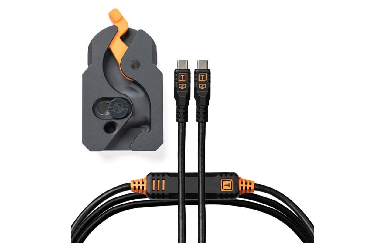 Tether Tools LeverLock & Cable Kit Optima 10G, 4.6m Schwarz