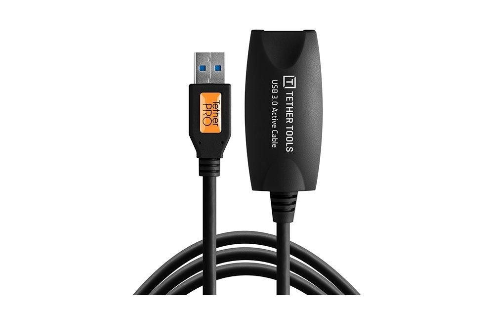 Tether Tools USB 3.0 Verlängerung TetherPro, aktiv 5m, schwarz