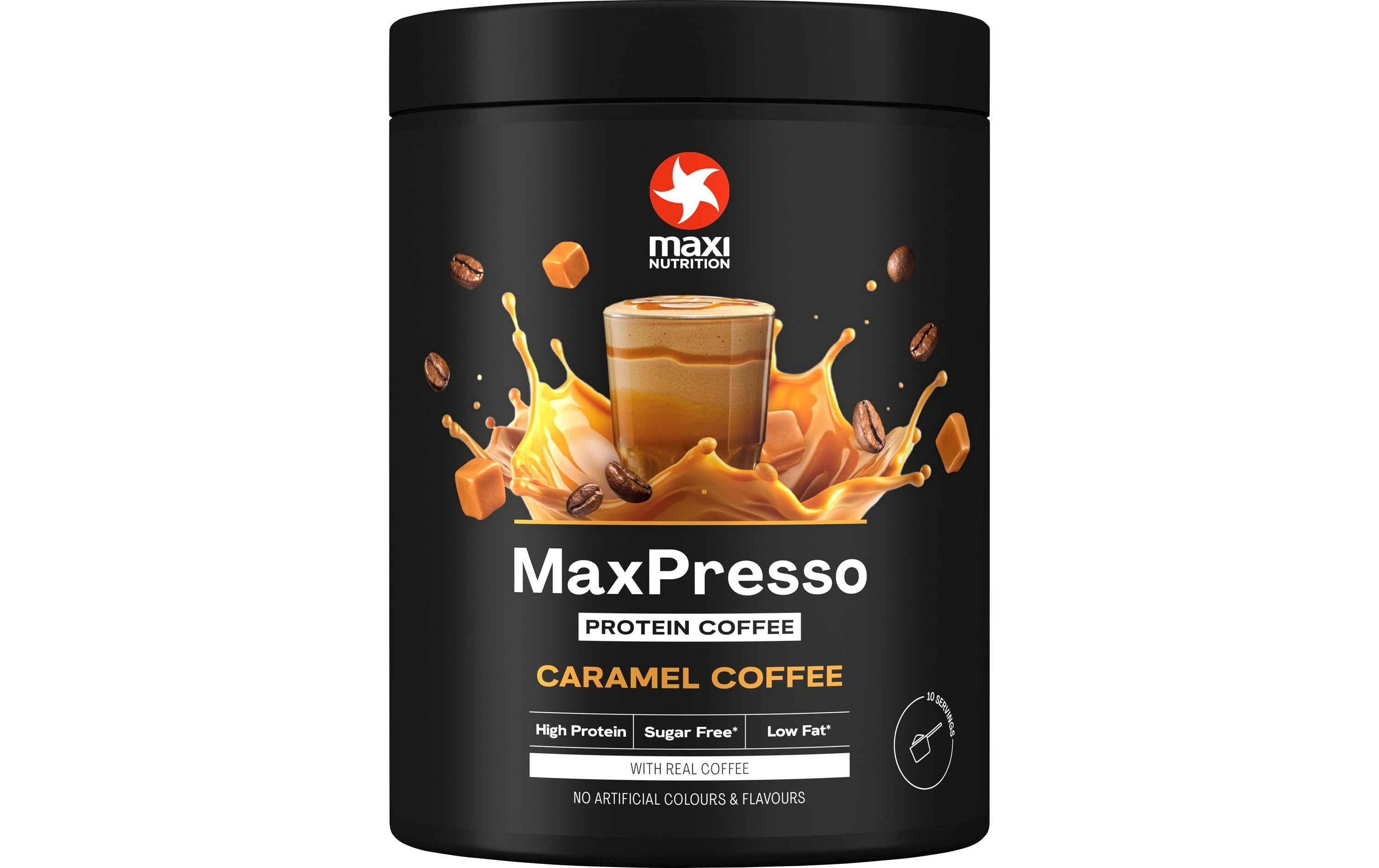 Maxi Nutrition Max Presso Proteinpulver Coffee Caramel 300g