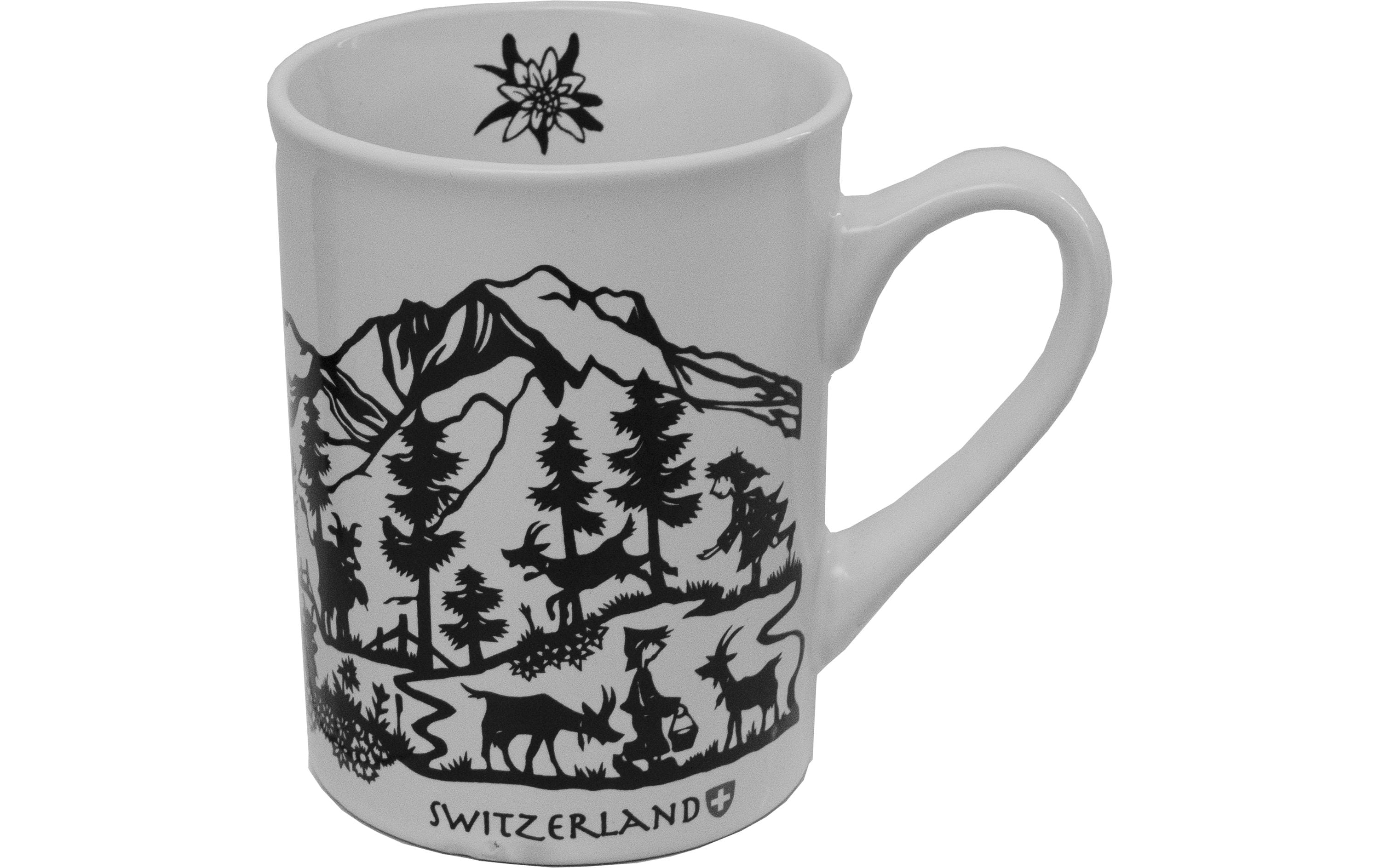 CN Tasse Scherenschnitt 350 ml weiss