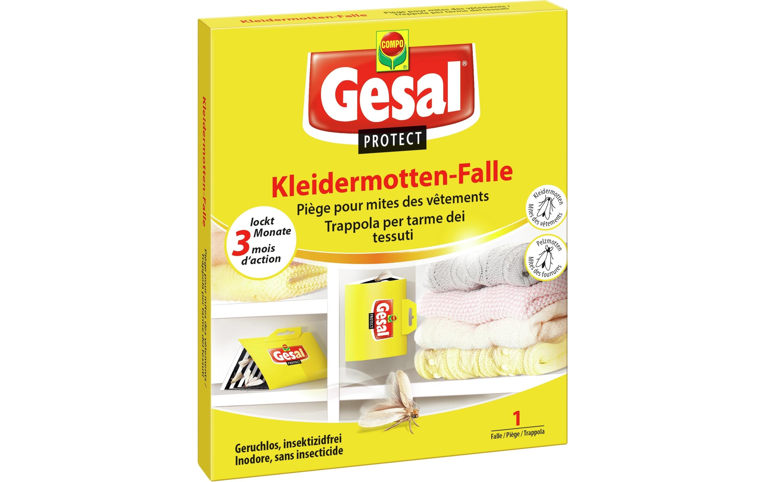 Protect Kleidermotten-Falle 1 Stück Mottenabwehr