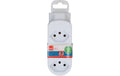 Abzweigstecker ADAPT 3+1x Typ 13 weiss drehbar Green+Fair