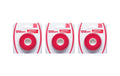 ABSORBX OVERGRIP PADEL 3 PACK Red
