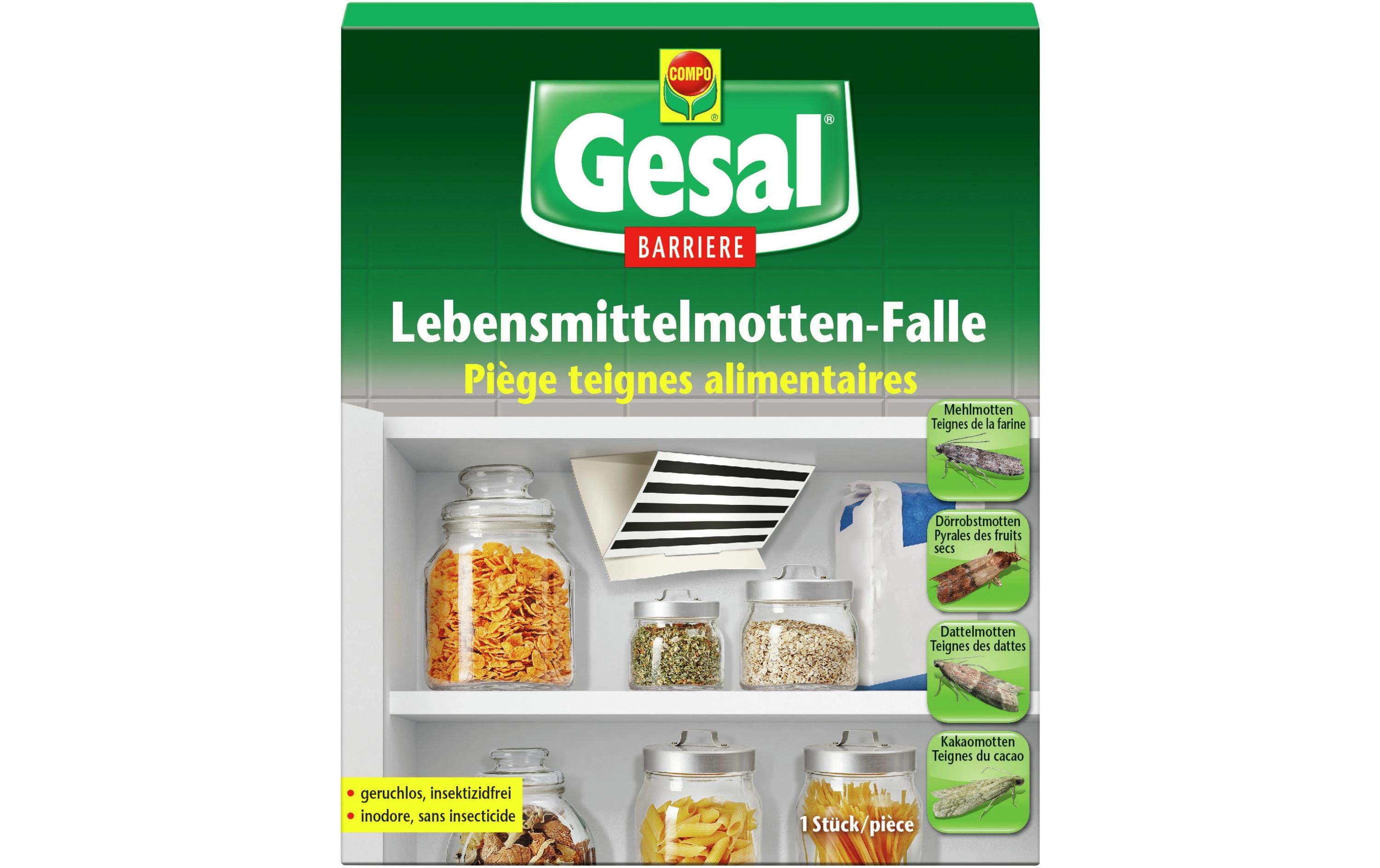 Gesal Lebensmittelmotten-Falle BARRIERE 1 Stück
