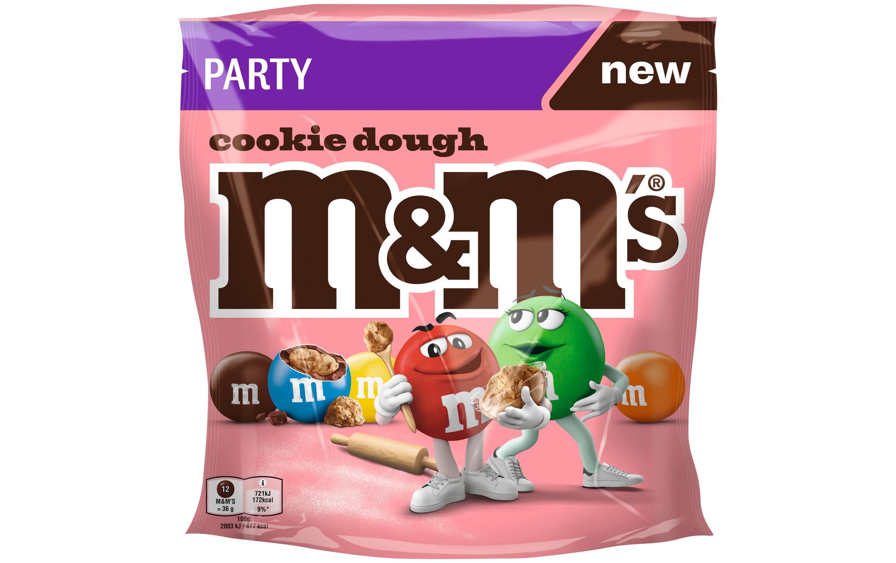 M&MS Cookie Dough 675 g