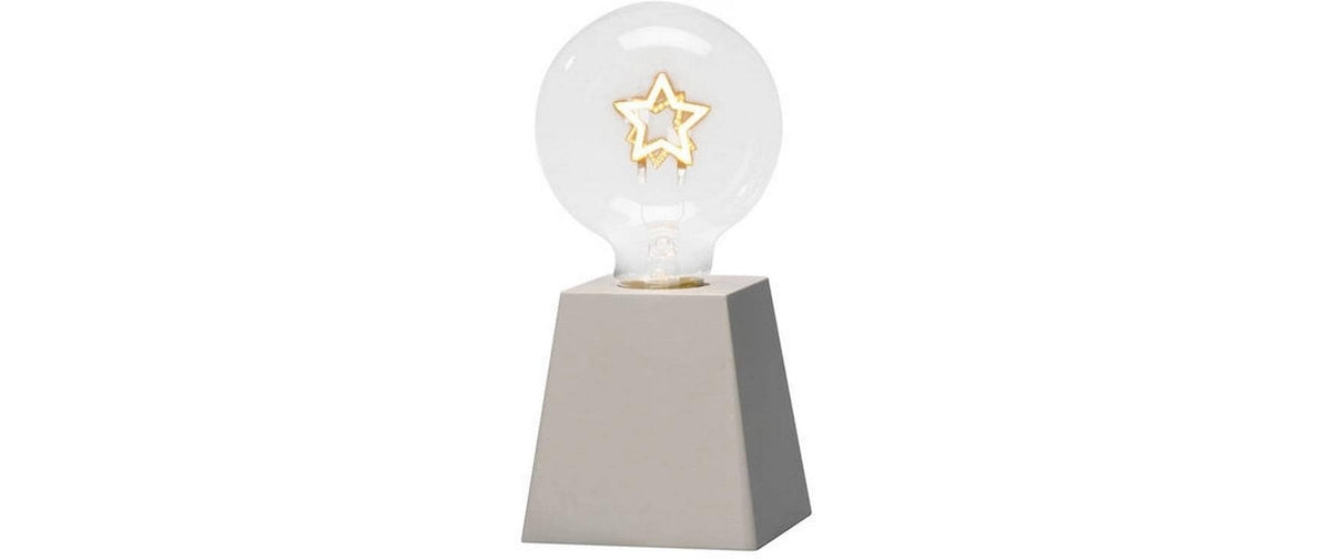 Konstsmide Tischleuchter "Stern" LED, ws, 1.5V, Innen