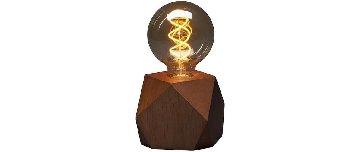 Konstsmide Tischleuchter "Spirale" LED, braun, 1.5V, Innen