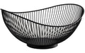 APS Früchtekorb SVART 29.5 x 25.5 x 13.5 cm, Schwarz
