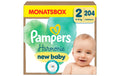 Pampers Harmonie Gr. 2 Mini 4 - 8 kg, Monatsbox / 204 Stk