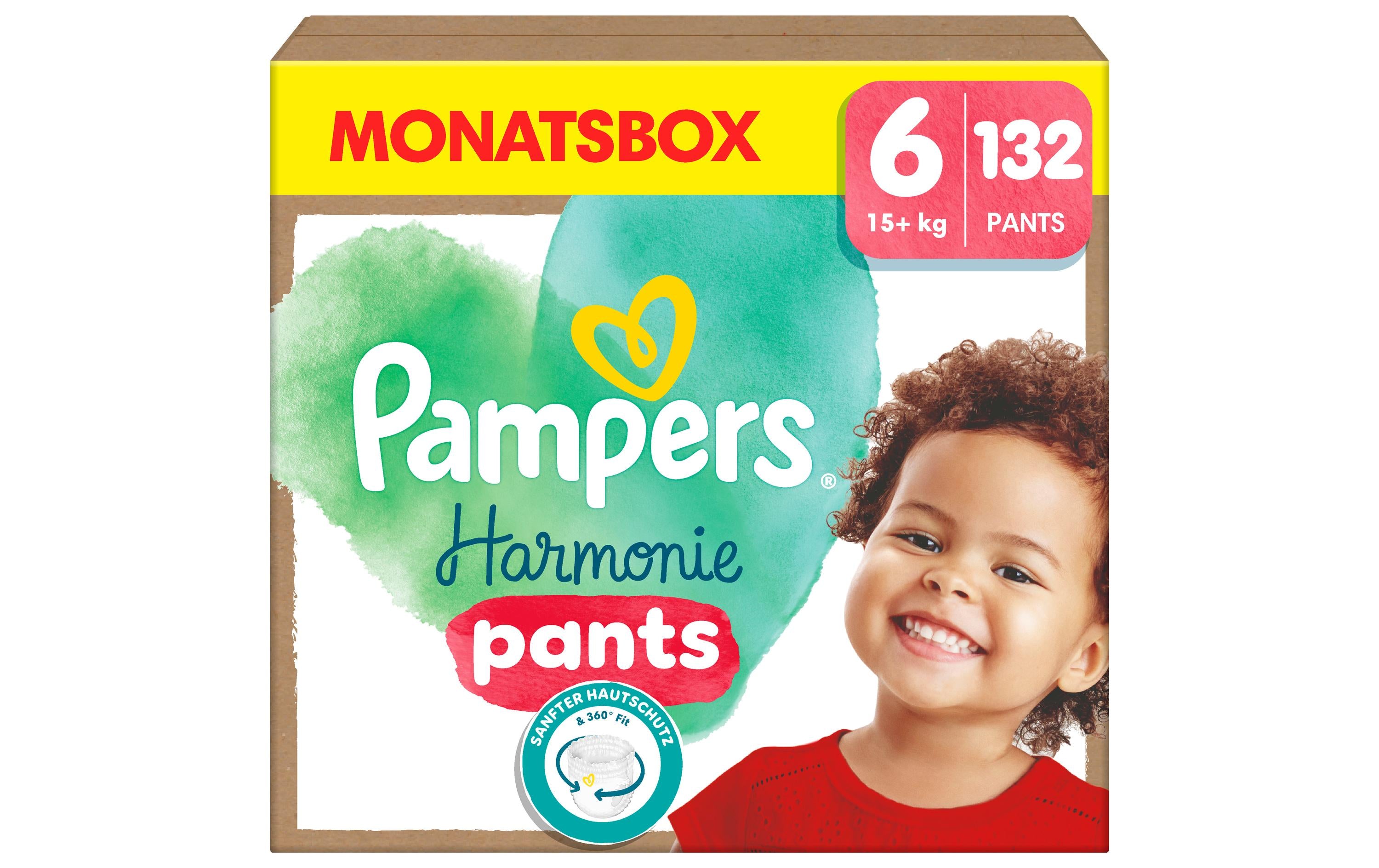 Pampers Harmonie Pants Gr.6 Junior 15+kg Monatsbox / 132 Stück