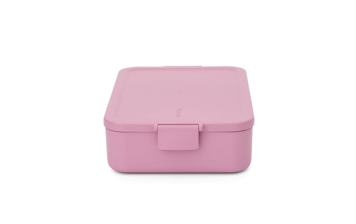 Brabantia Bentobox Make & Take Gross B: 25.5, L: 16.7, H: 6.2cm, Lilac Pink