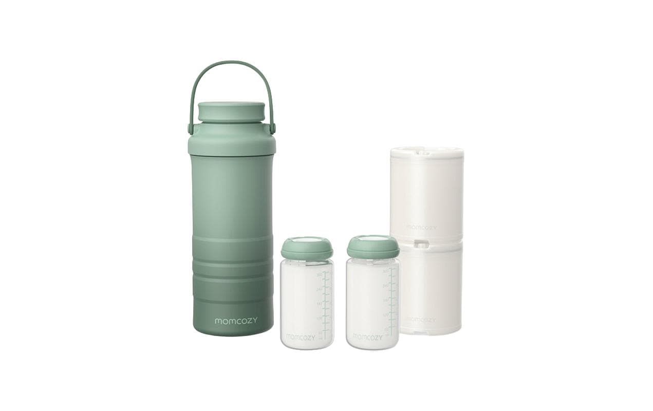 Momcozy Muttermilch-Kühler grün