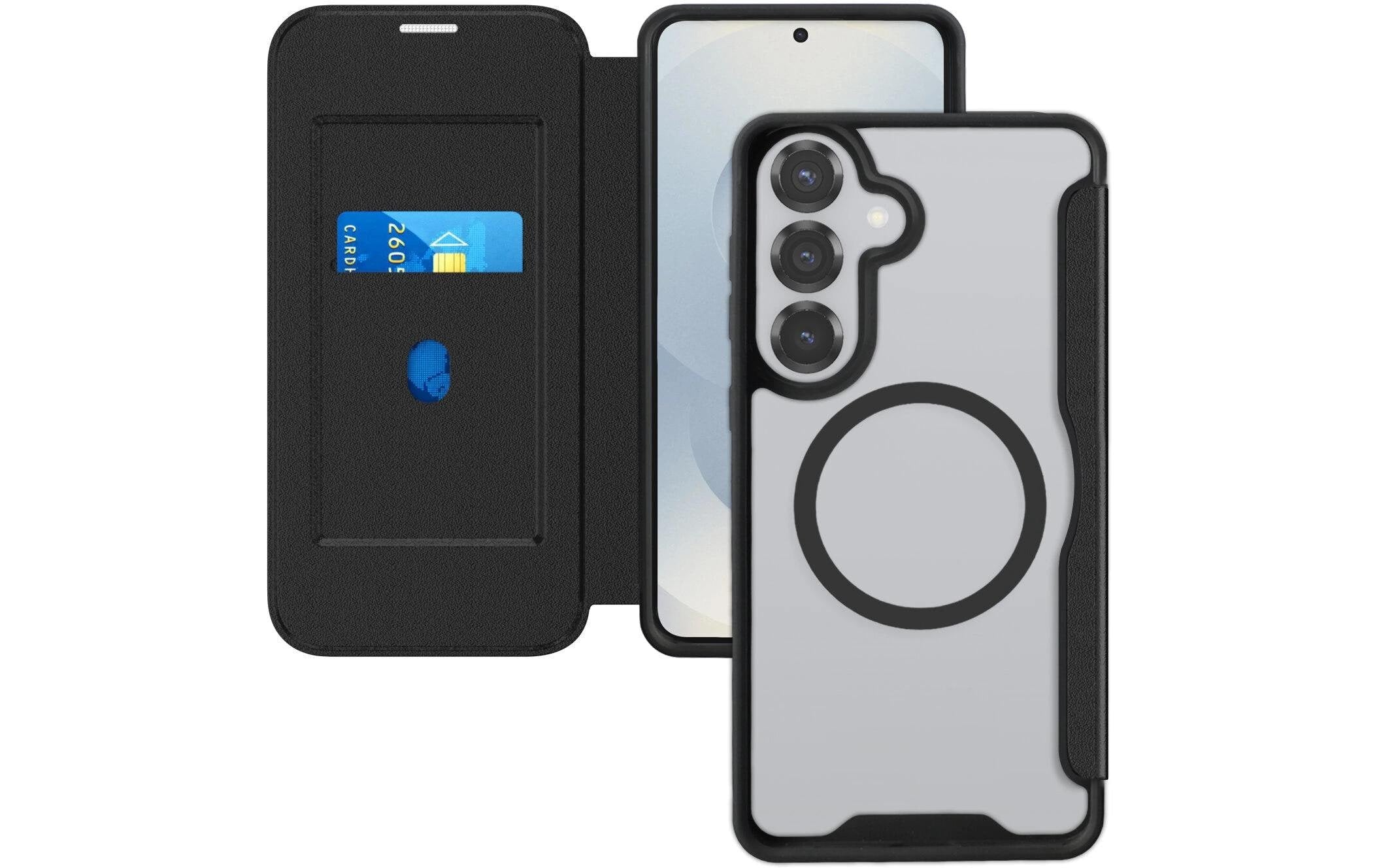 4smarts Urban Pro Flipcase, Schwarz Galaxy S26+