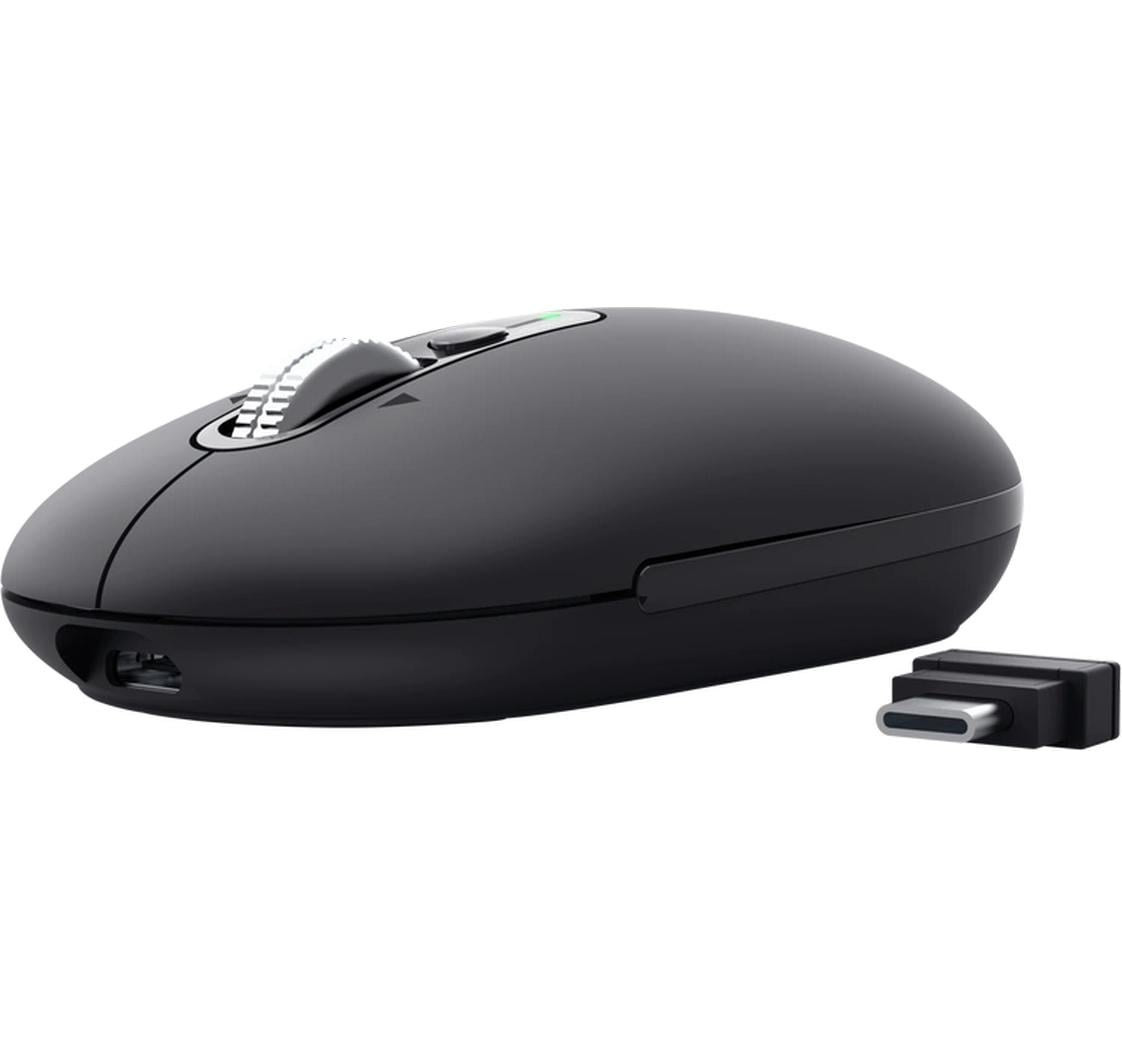 Trust Maus Seron hyperscroll slim schwarz Mehrgeräte-Funkverbindung