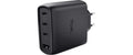 Trust Maxo USB 65W GaN 4 Port Wall Charg schwarz