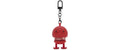 Hoptimist Taschenanhänger Rot 4x3.4x5.9 cm, ABS, Stahl