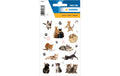 Herma Sticker Fröhliche Katzenkinder 3 Blatt, 63 Sticker, selbstklebend