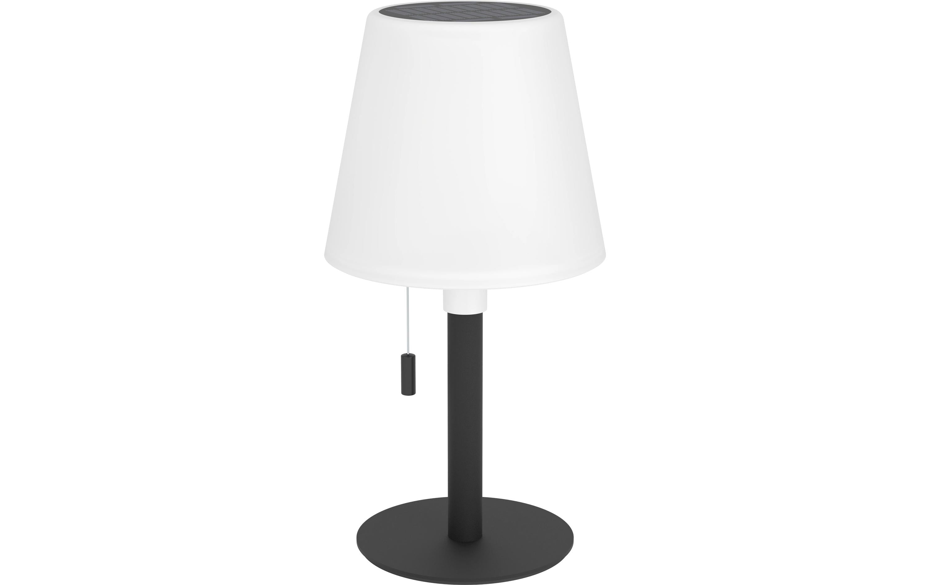 Eglo Tischleuchte MONTAPALMA Solar, weiss/schwarz