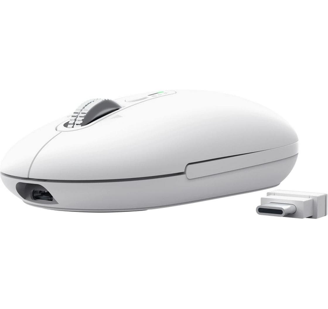 Trust Maus Seron hyperscroll slim weiss Mehrgeräte-Funkverbindung