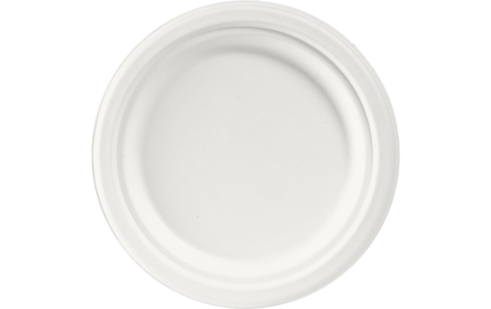 Duni Teller Bagasse weiss 17cm 50 Stk.