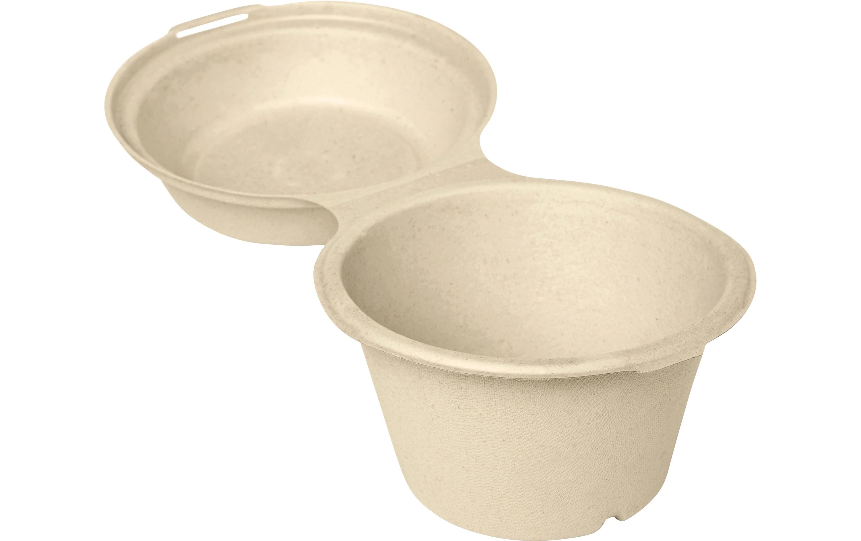 Duni Clamshell Menubox 575ml 40 Stk. Bagasse