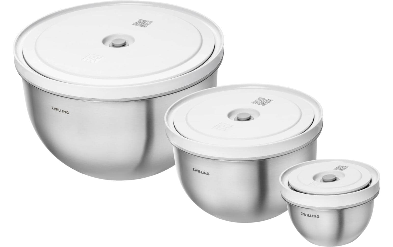 Zwilling Fresh&Save Bowls Vakuumschüssel 6tlg. Edelstahl