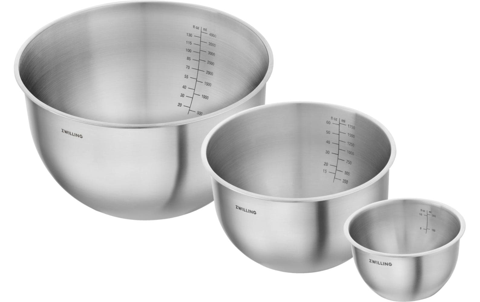 Zwilling Fresh&Save Bowls Vakuumschüssel 3tlg. Edelstahl
