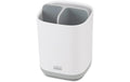 Joseph Joseph  EasyStore Zahnbürstenhalter weiss grau, 8.4x8.4x12.7cm