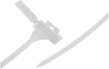 Kabelbinder schliessbarem Beschriftungsfeld natur 160mm x 5.0mm, Pack à 20 Stk