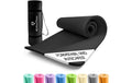 World Fitness Fitnessmatte Yogini 183x61x1 Yogamatte, Pilatesmatte, 1cm, schwarz