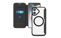 4smarts Urban Pro Flipcase, Schwarz iPhone 17