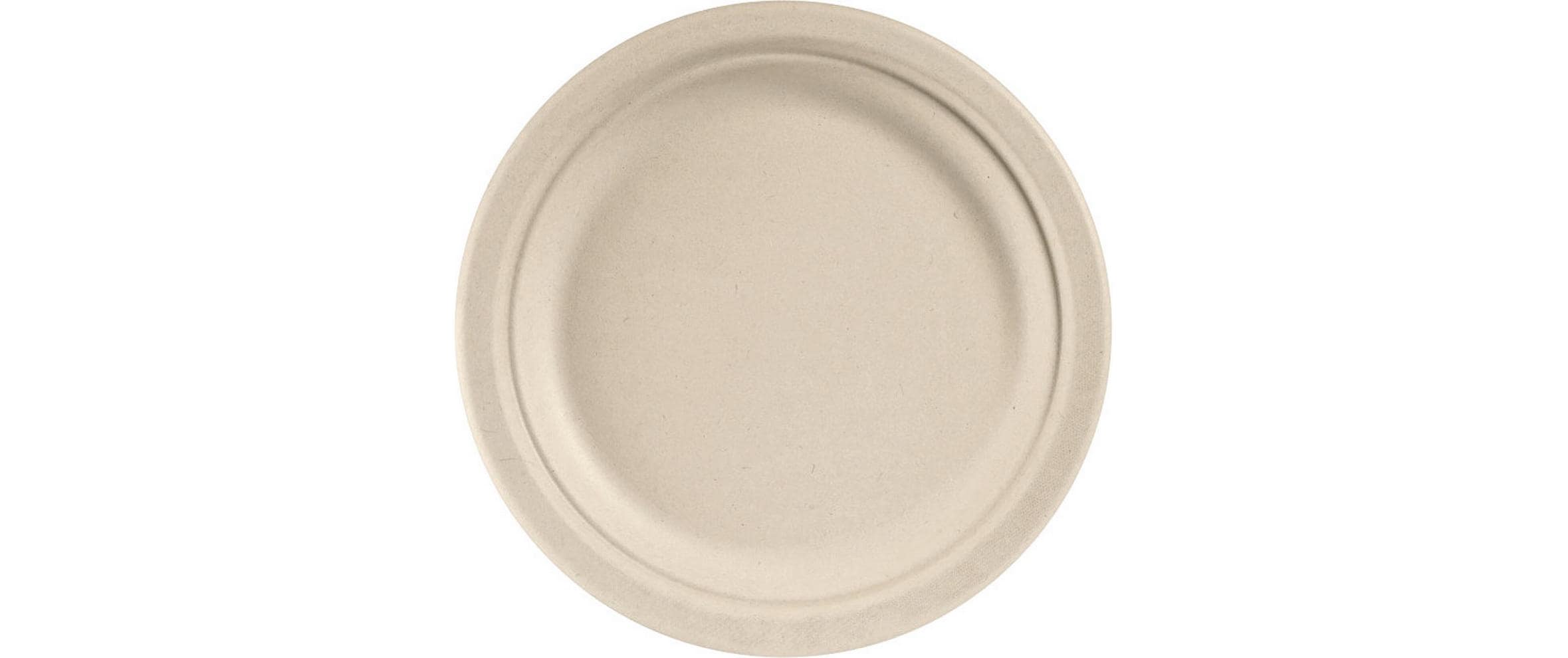 Duni Teller Bagasse braun 22cm 50 Stk.