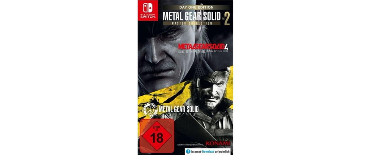 Metal Gear Solid Master Collection 2, Swi Alter: 18+, Day 1 Edition