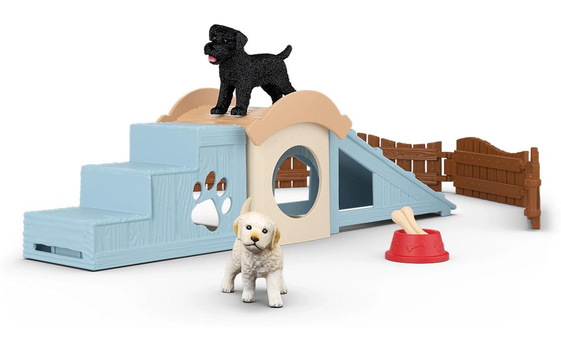 Schleich Abenteuerzeit für Welpen Farm World