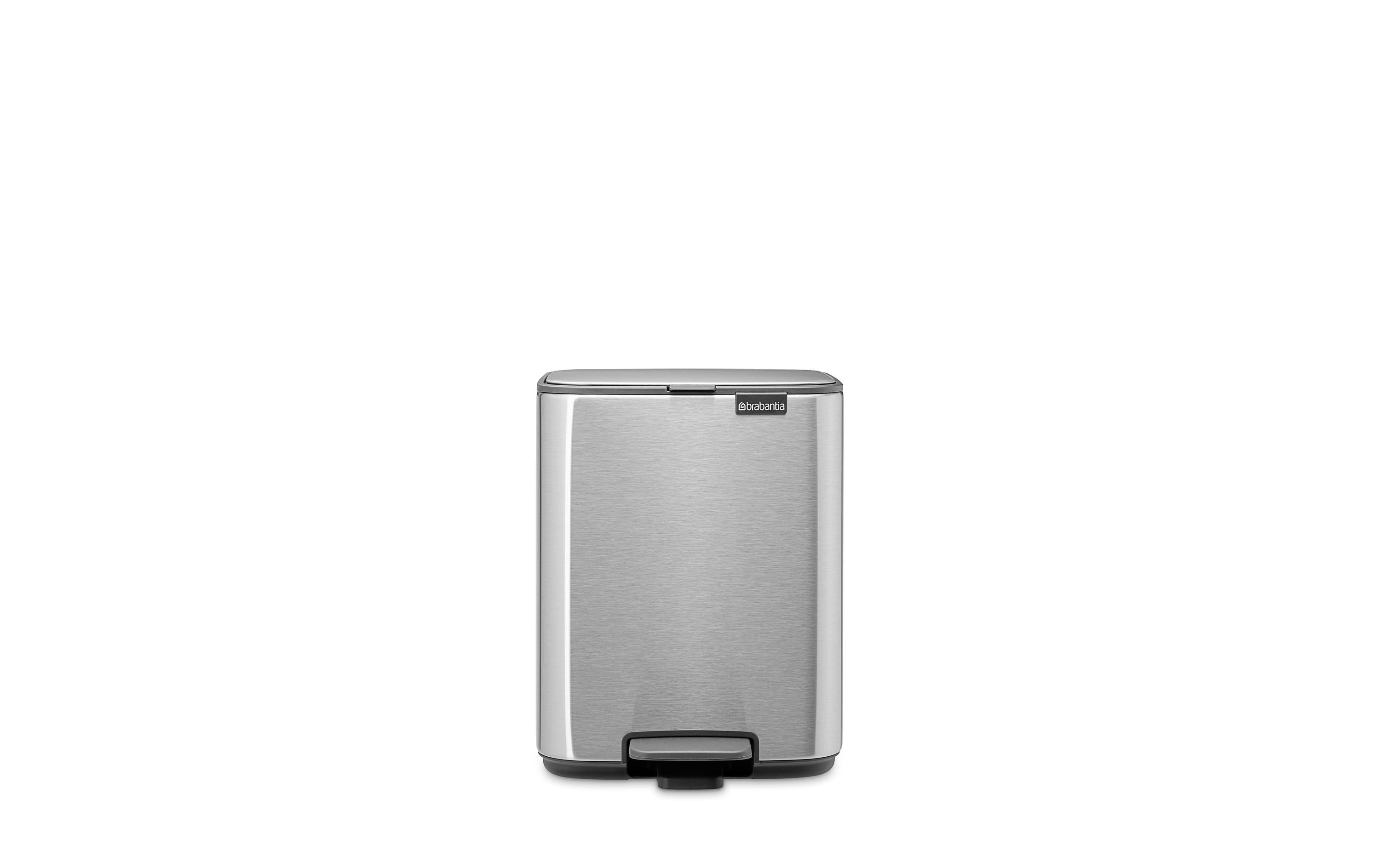 Brabantia Treteimer Bo 7 Liter Matt Steel Fingerprint Proof